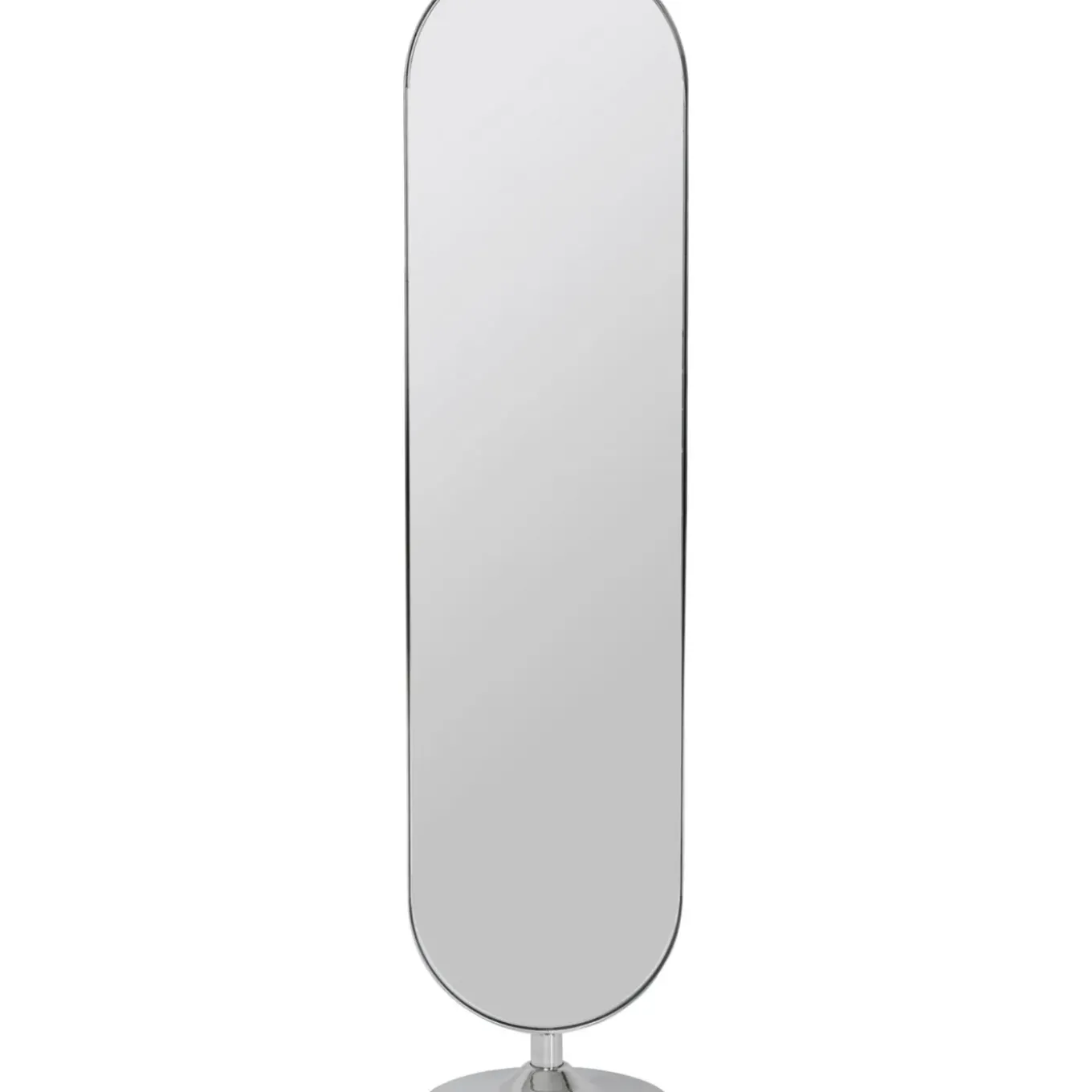 Miroir Sur Pied Curvy Acier Poli 40X170Cm