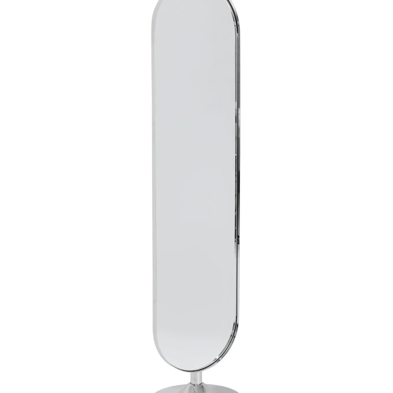Miroir Sur Pied Curvy Acier Poli 40X170Cm