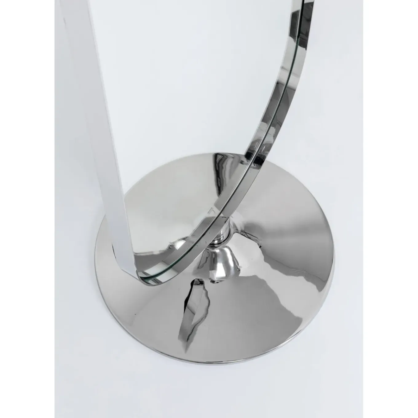 Miroir Sur Pied Curvy Acier Poli 40X170Cm