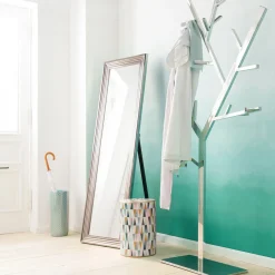 Miroir Sur Pied Frame Eve Argente 55X180Cm