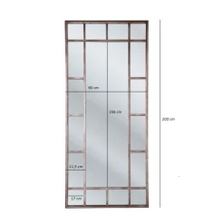 Miroir Window Iron 200X90Cm