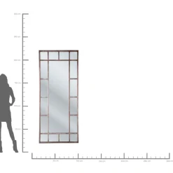 Miroir Window Iron 200X90Cm