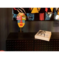 Objet Décoratif Abstract Face Multicolour 52