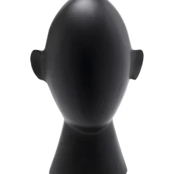 Objet Décoratif Abstract Face Noir 34Cm