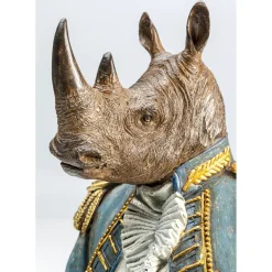 Objet Décoratif Angry Sir Rhino 37Cm