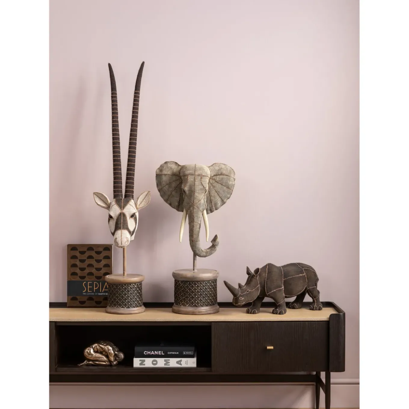Objet Décoratif Antelope Head Pearls Pm