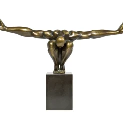 Objet Décoratif Athlete Bronze 75Cm