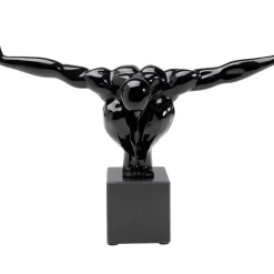 Objet Décoratif Athlete Noir Pm 43Cm