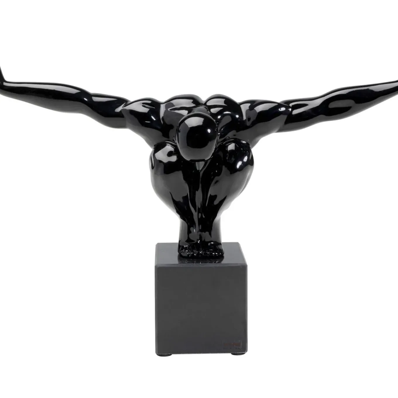 Objet Décoratif Athlete Noir Pm 43Cm