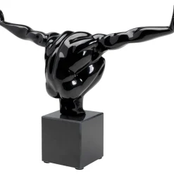 Objet Décoratif Athlete Noir 75Cm