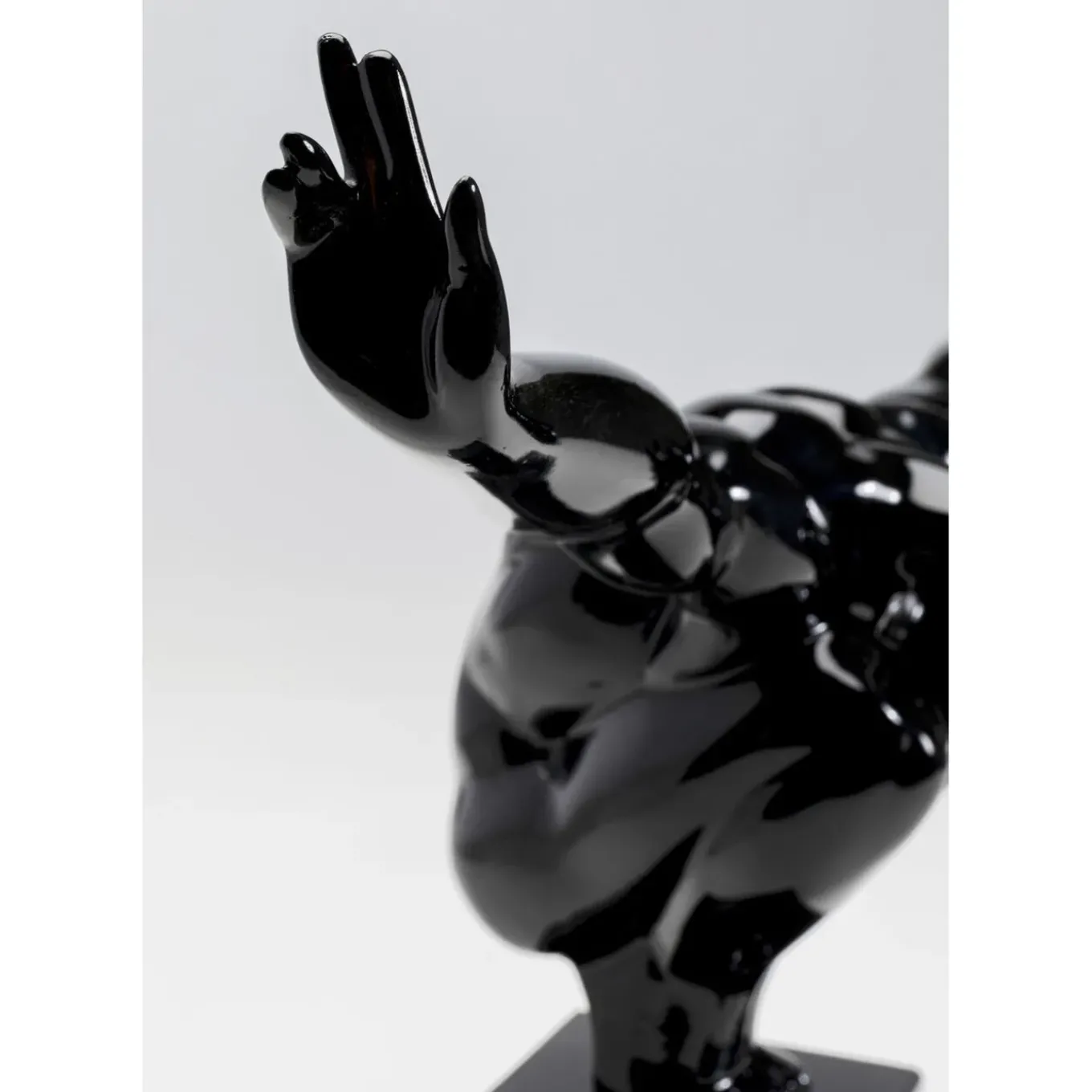 Objet Décoratif Athlete Noir 75Cm