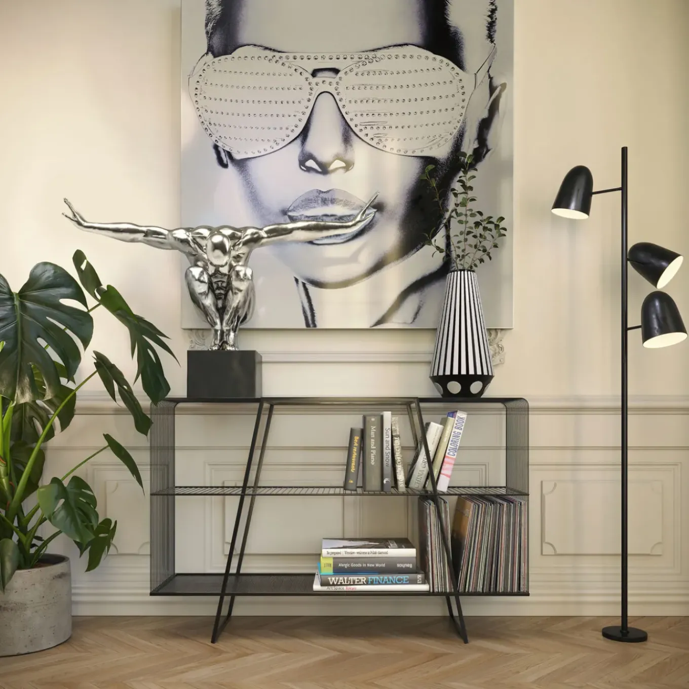 Objet Décoratif Athlete Xl Argente