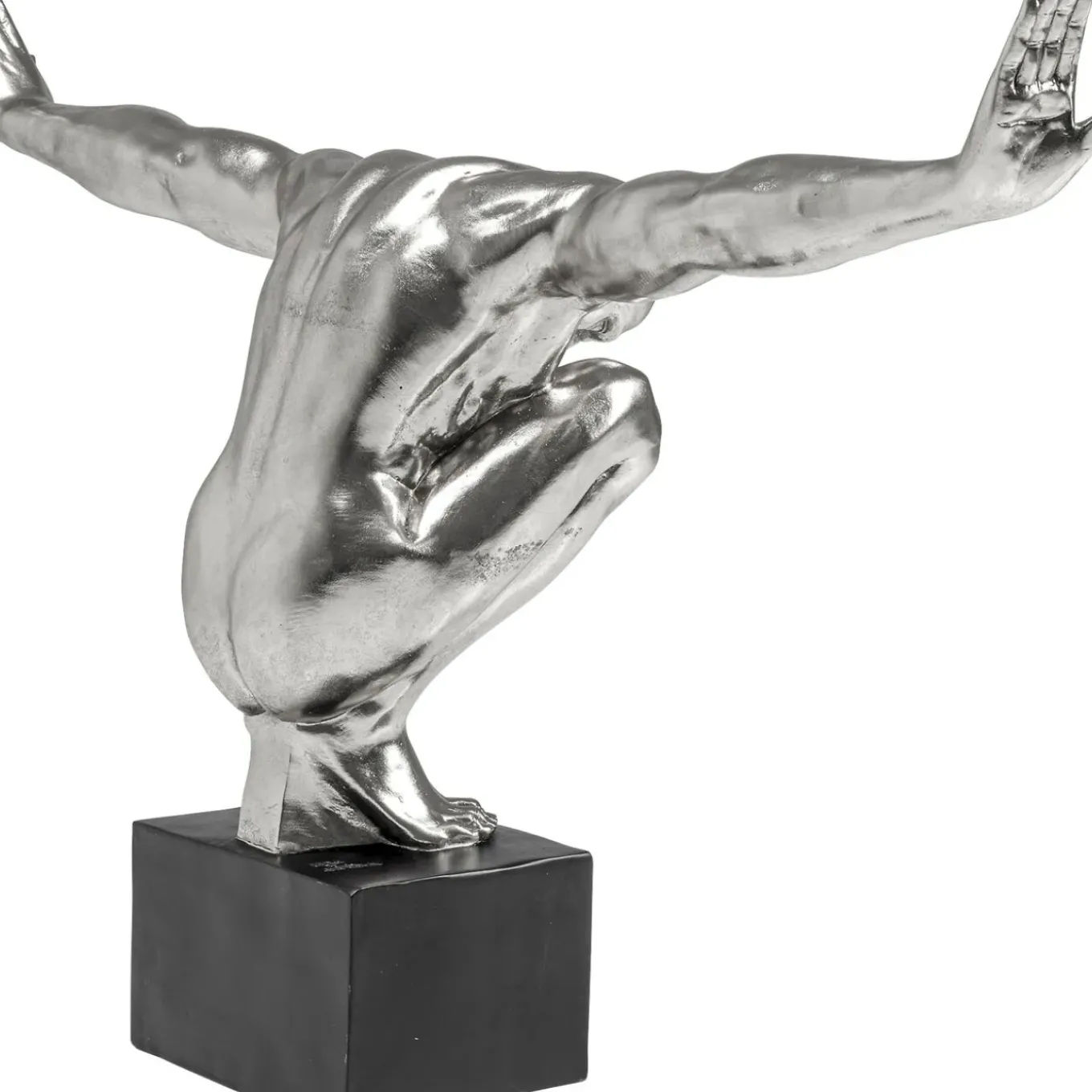 Objet Décoratif Athlete Xl Argente