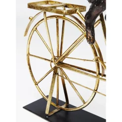 Objet Décoratif Dog With Bicycle 44Cm