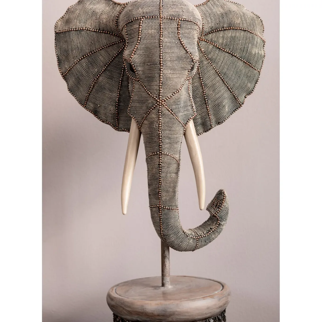 Objet Décoratif Elephant Head Pearls 76
