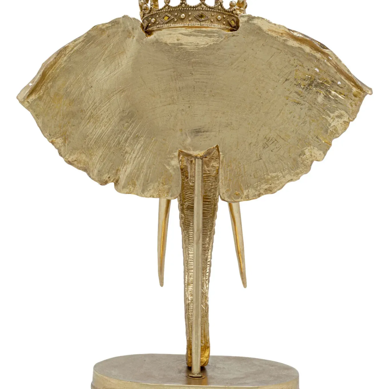 Objet Décoratif Elephant Royal Dore 57Cm