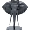 Objet Décoratif Elephant Royal Noir 57Cm
