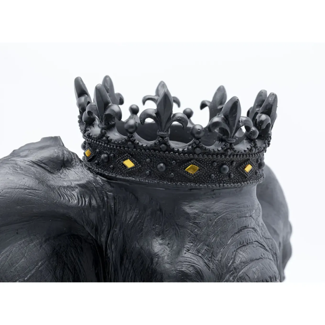 Objet Décoratif Elephant Royal Noir 57Cm