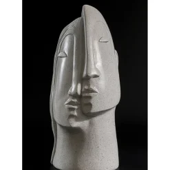 Objet Décoratif Face Siblings 30Cm