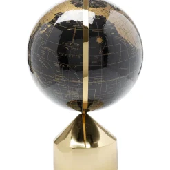 Objet Décoratif Globe Top Dore 47Cm