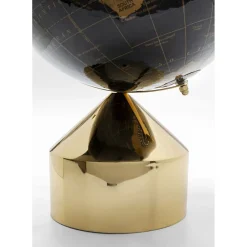Objet Décoratif Globe Top Dore 47Cm