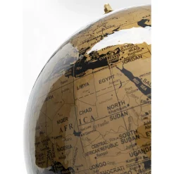 Objet Décoratif Globe Top Dore 47Cm
