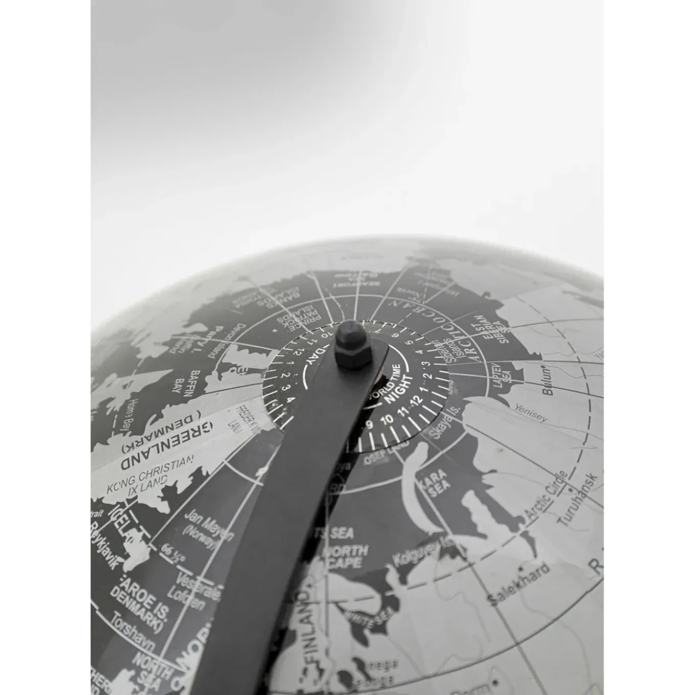 Objet Décoratif Globe Top Noir 132Cm