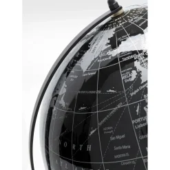 Objet Décoratif Globe Top Noir 40Cm