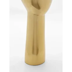 Objet Décoratif Golden Face 36Cm