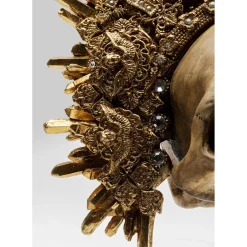 Objet Décoratif King Skull 42Cm