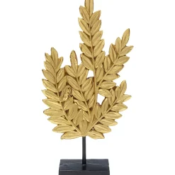 Objet Décoratif Leaves Dore 30Cm