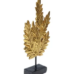 Objet Décoratif Leaves Dore 30Cm