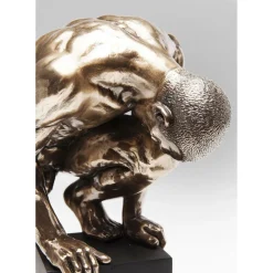 Objet Décoratif Nude Man Stand Bronze 35Cm