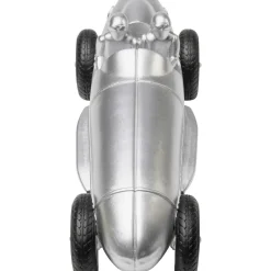 Objet Décoratif Racing Car Argente 9Cm