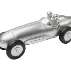 Objet Décoratif Racing Car Argente 9Cm