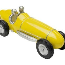 Objet Décoratif Racing Car Jaune 9Cm