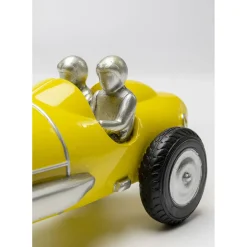 Objet Décoratif Racing Car Jaune 9Cm