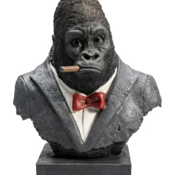 Objet Décoratif Smoking Gorilla 48Cm
