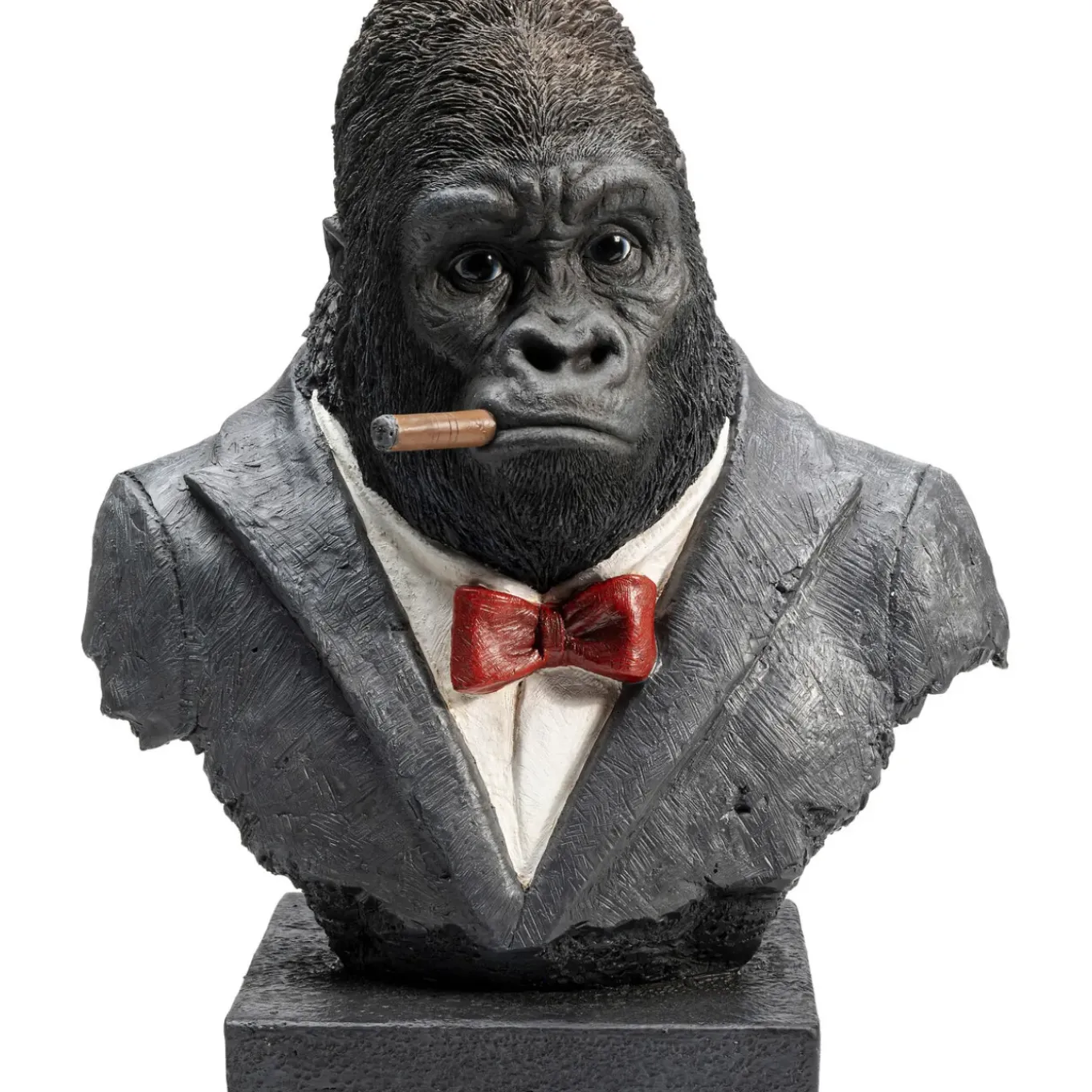 Objet Décoratif Smoking Gorilla 48Cm