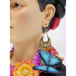 Objet Décoratif Style Muse Flowers 41Cm