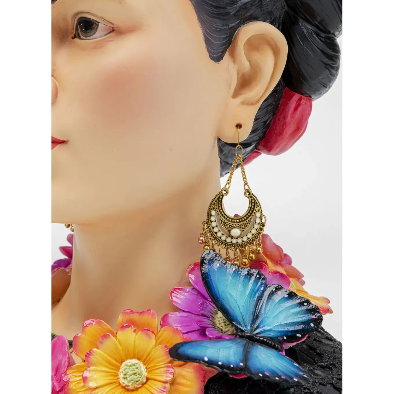 Objet Décoratif Style Muse Flowers 41Cm