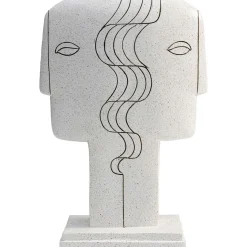 Objet Décoratif Symmetric Face 28Cm