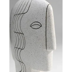 Objet Décoratif Symmetric Face 28Cm