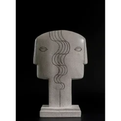 Objet Décoratif Symmetric Face 28Cm