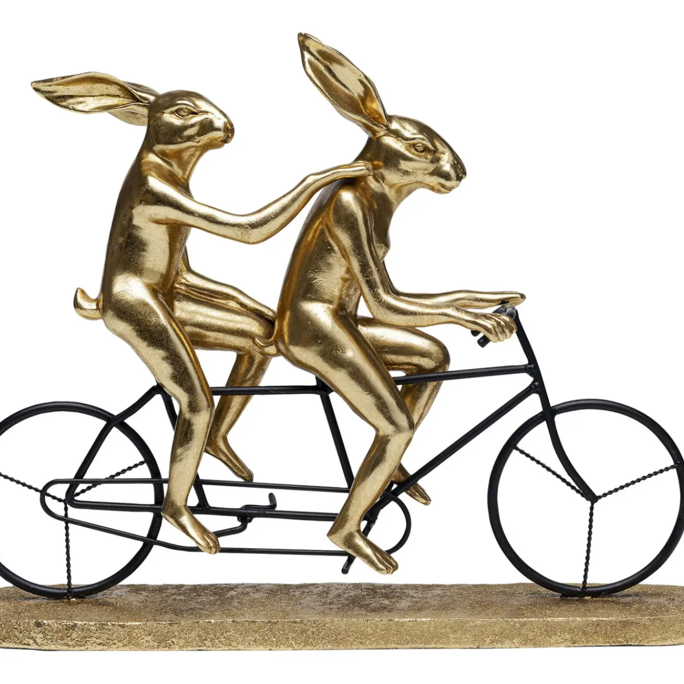 Objet Décoratif Tandem Rabbits 34Cm