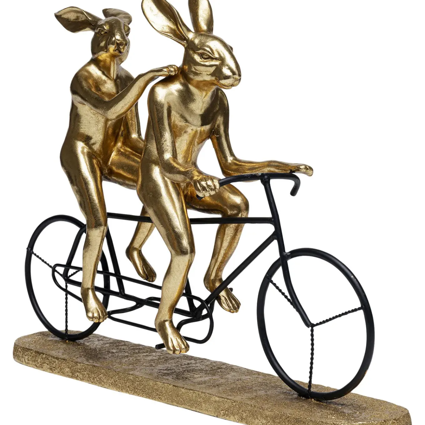 Objet Décoratif Tandem Rabbits 34Cm