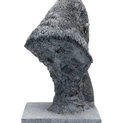 Objet Décoratif Thinking Gorilla Head 49Cm