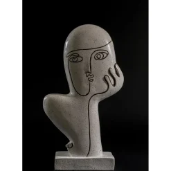 Objet Décoratif Thought Blanc 27Cm