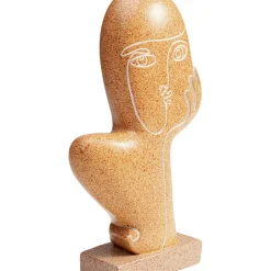 Objet Décoratif Thought Marron 27Cm