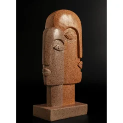 Objet Décoratif Two Faces 28Cm